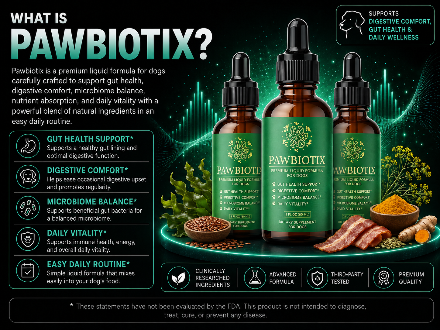 Pawbiotix bottles